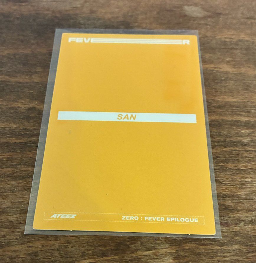 Cartes à collectionner: ATEEZ - San – D'occasion à Uster par ali_mp6n 1
