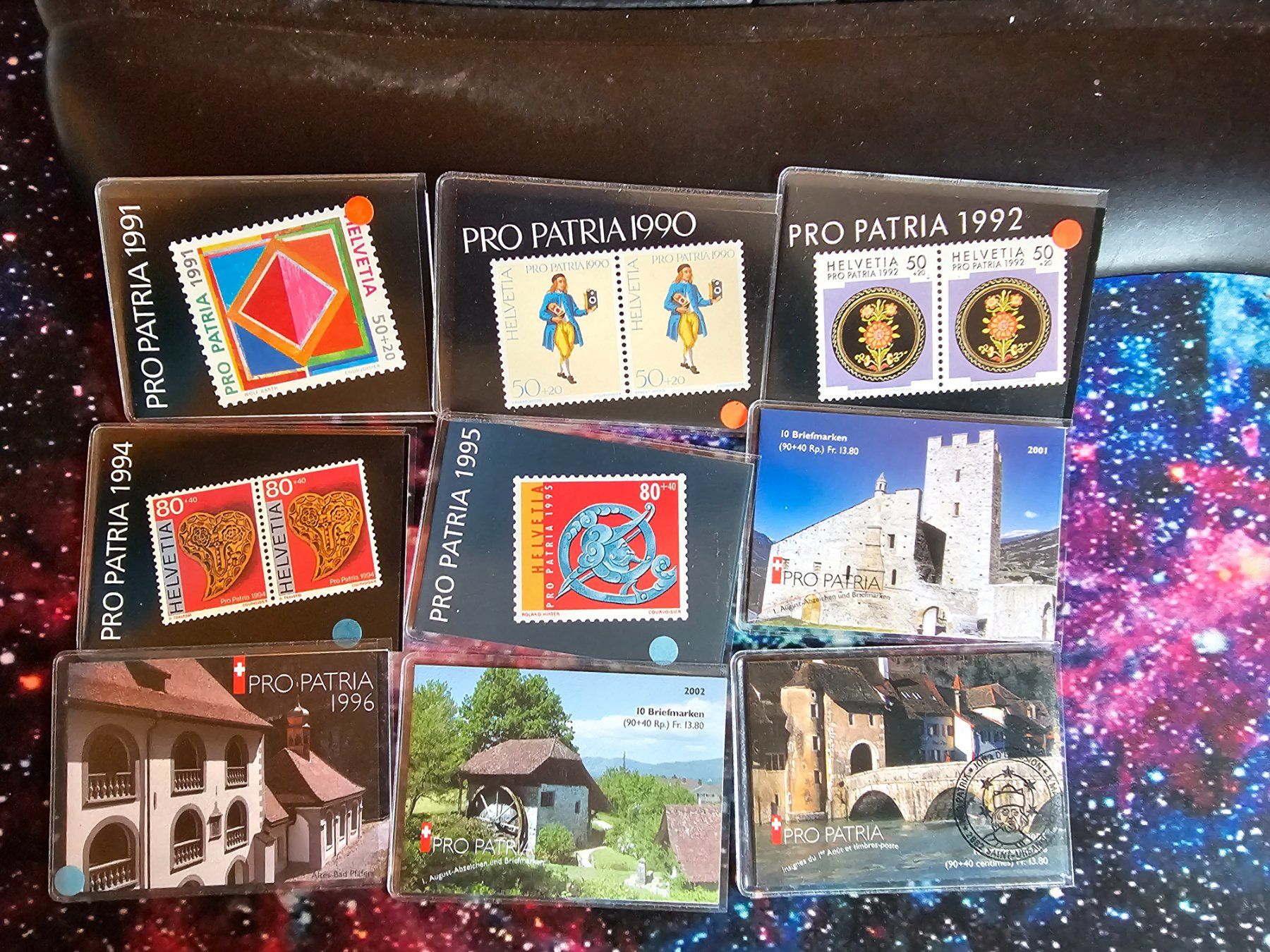 Alle Briefmarken: CH PRO PATRIA 1990/07 MARKENHEFTE ET GEST. – Gebraucht aus Dintikon von bonita099