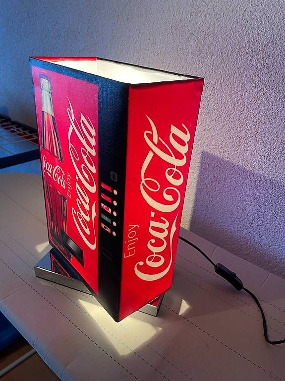Lampade: Coca-Cola Leuchtreklame Tischleuchte – Nuovo e nell'imballaggio originale da Ettingen venduto da Donald4107 1