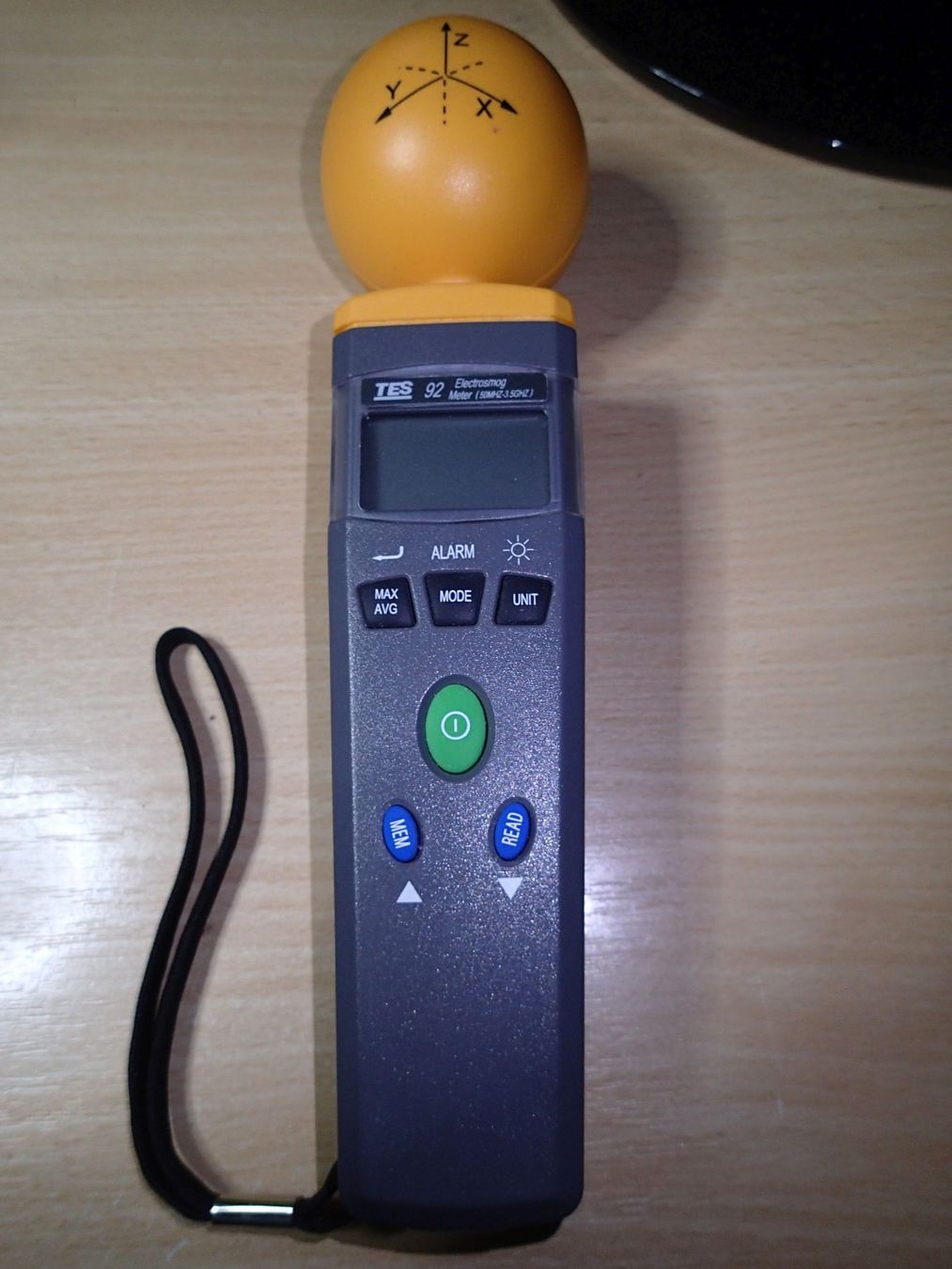 Misurare: Elektrosmog Meter TES-92 HF-Strahlung 3D-Messung – Usato da Zürich venduto da youelec