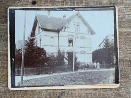 Antikes Photo / Wohnhaus in Zürich Oerlikon ca. 1900