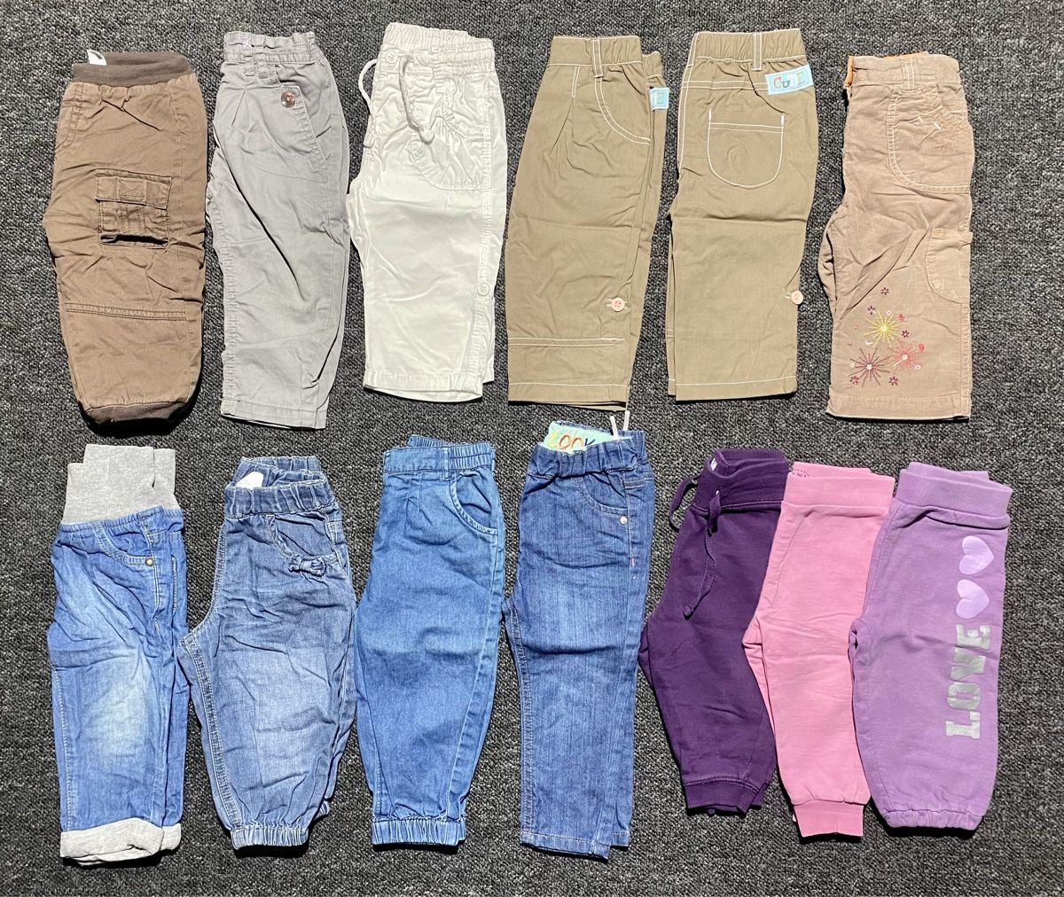 Lotti & Set di vestiti: Grosses Mädchen Kleiderpaket Grösse 74 – Usato da Worben venduto da Teddy112 5