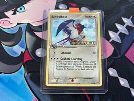 2005 POKEMON Schwalboss Reverse Holo EX Emerald Stamp 041
