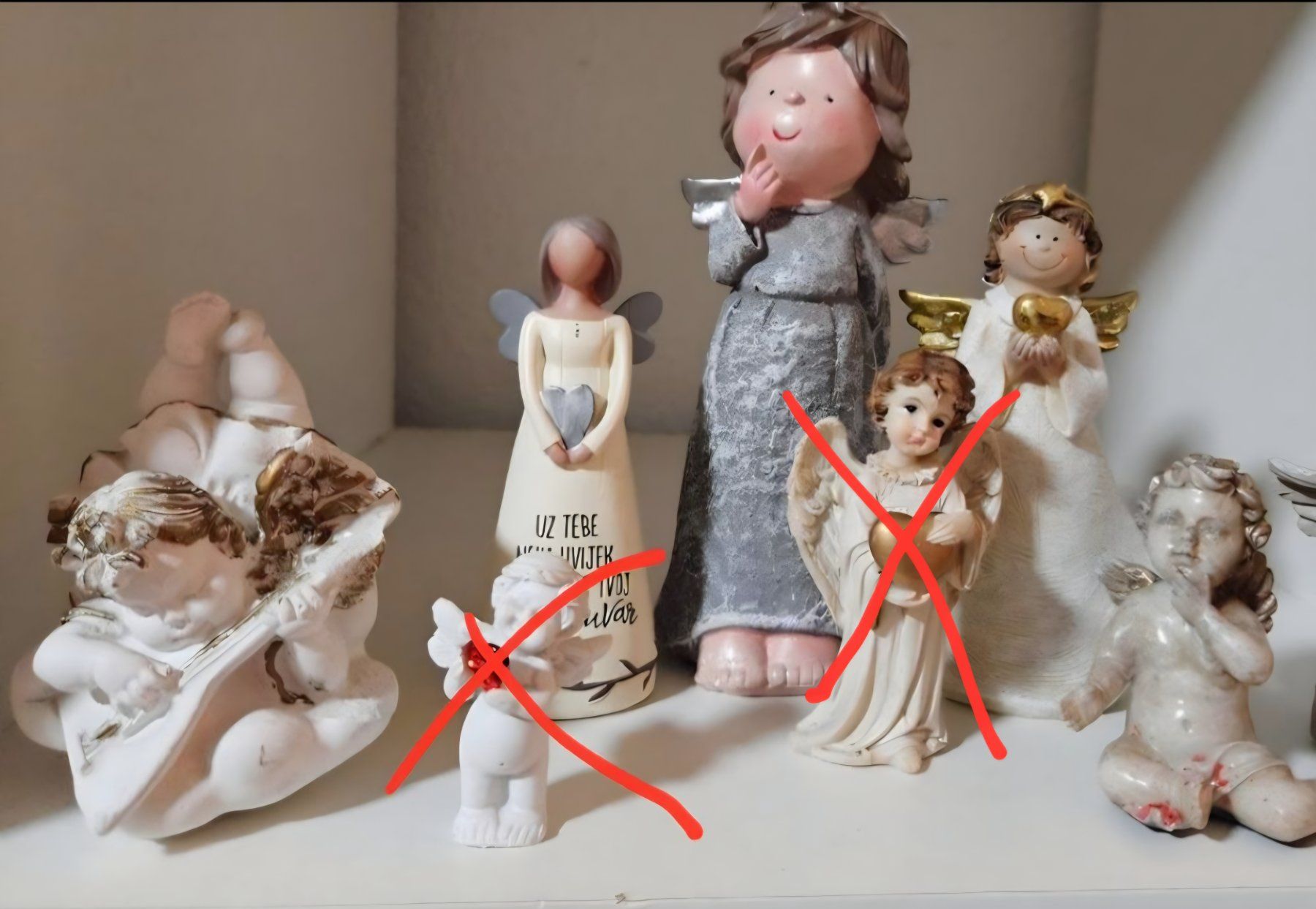 Statuette: Engel-Figuren 5 Stück – Usato da Horw venduto da Zedy01