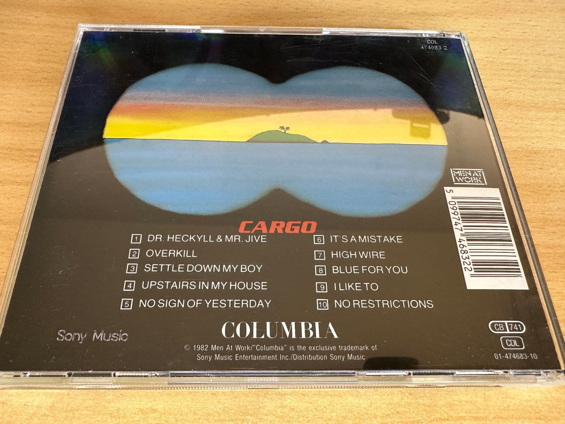 CD: Men At Work – Cargo – Usato da Rikon im Tösstal venduto da Alpenmutz 1