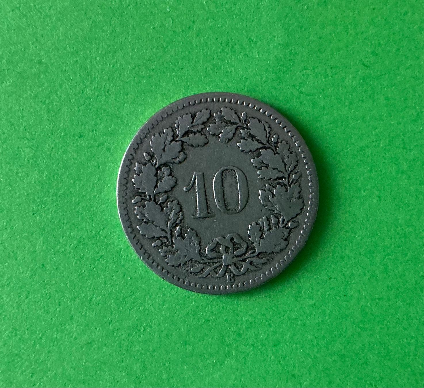 Tutti le monete: 10 Rappen / 1885 – Usato da Dübendorf venduto da Troll_88 1