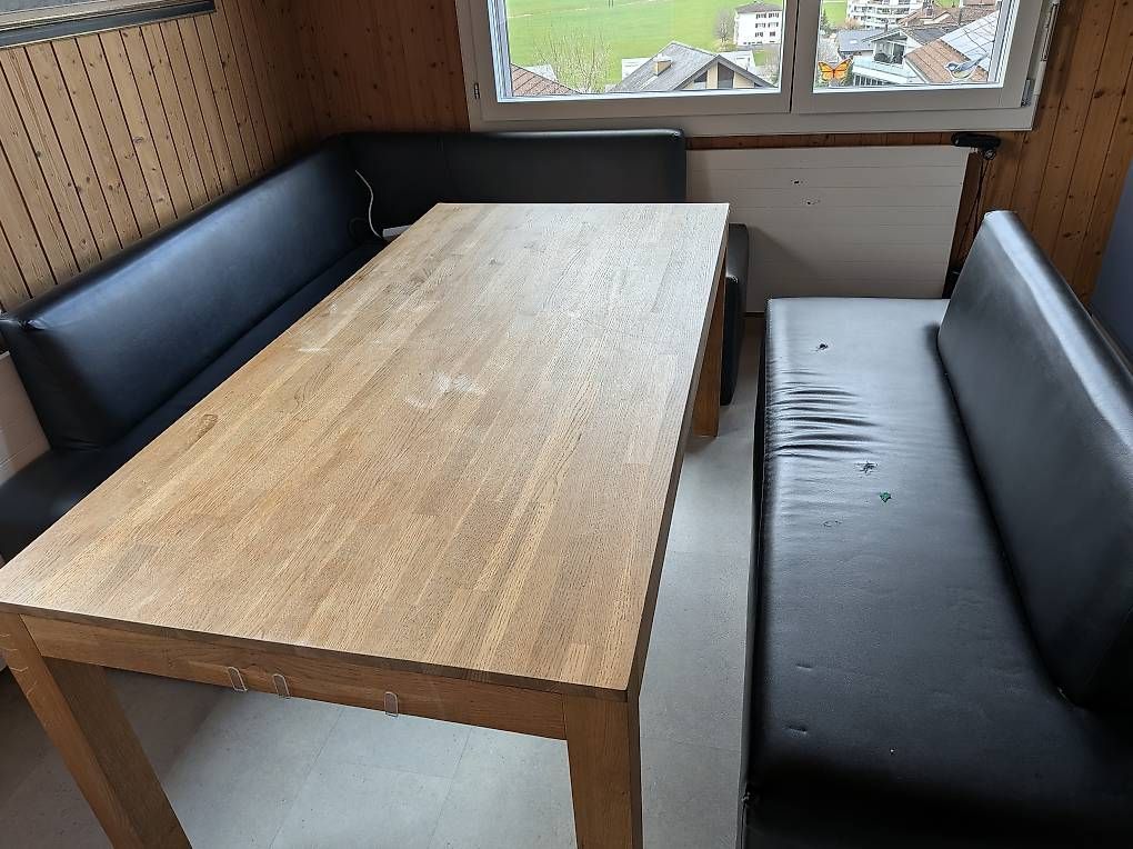 Set de table et chaises: Polster Eckbank – D'occasion à Ennetmoos par Manugabriel 2