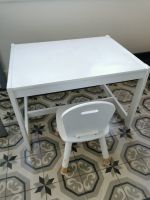 Ensemble Bureau Pupitre et Chaise Enfant – Blanc