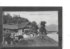 SZ Bei Brunnen Bauernhaus und Wylerbrücke