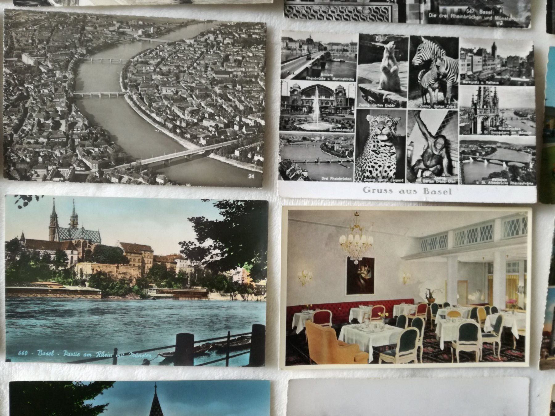 Ansichtskarten: 16 AK Kanton Basel-Stadt – Gebraucht aus Zürich von Tolima194 5