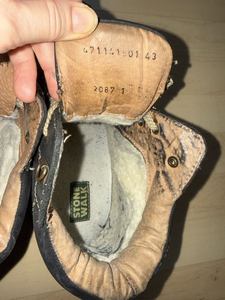 Scarpe da uomo: Herrenstiefel aus echtem Leder Gr.43 – Usato da Buchrain venduto da nat_pl5p 5