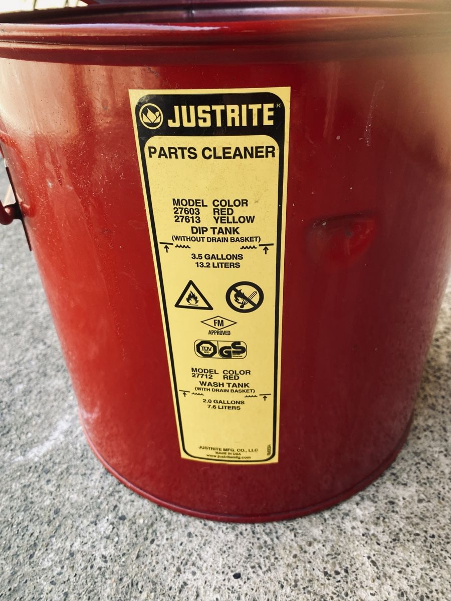 Alle Werkzeuge: Justrite - Bac de Nettoyage Pièces Auto - comme neuf – Gebraucht aus La Roche FR von Pouchta_yqk9 1