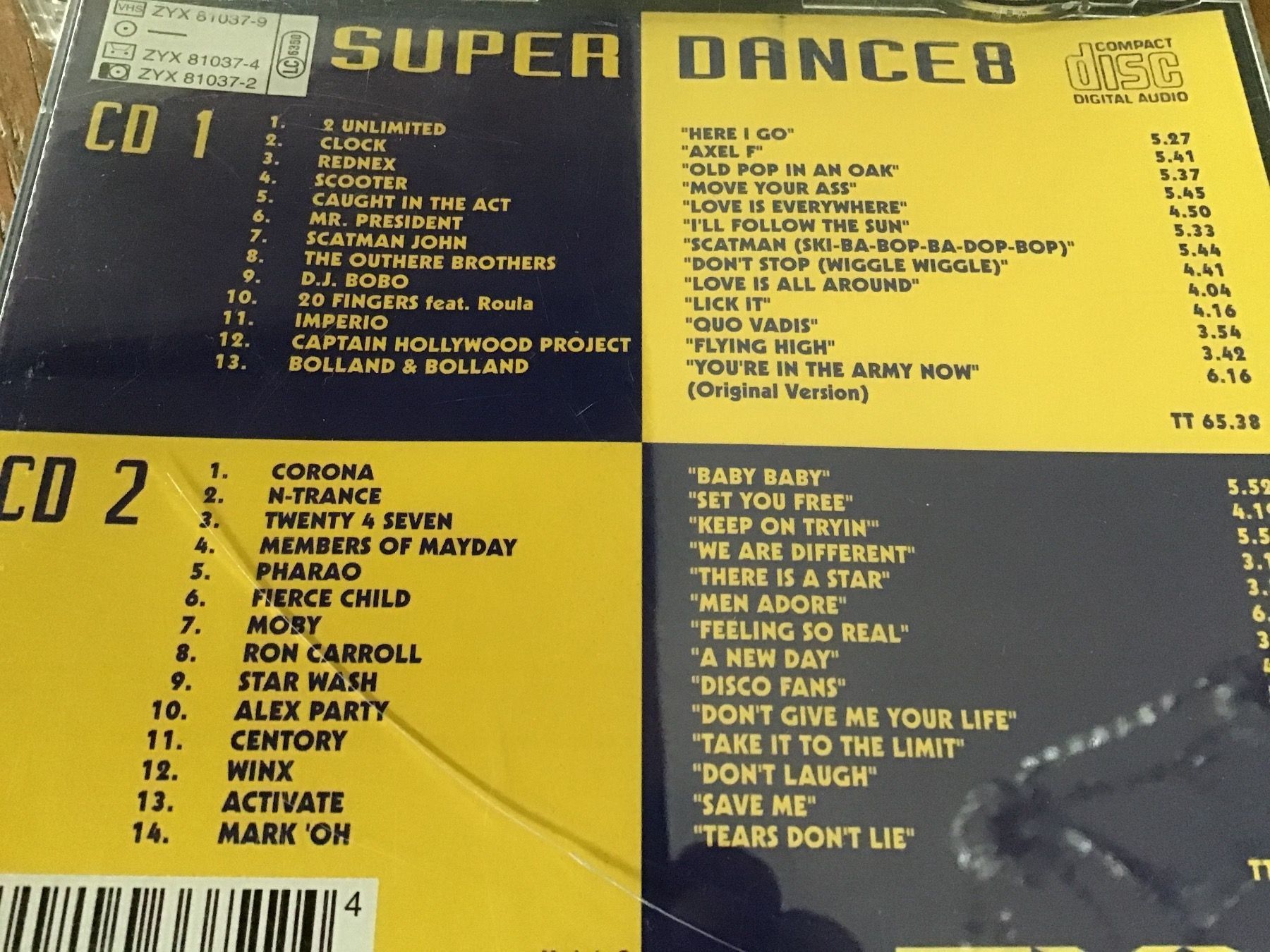 CD: super dance 8    2 cd – Usato da Thierachern venduto da sweden08 1