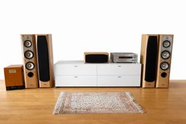 Infinity Alpha 40 (4x!) + Center + Yamaha Sub