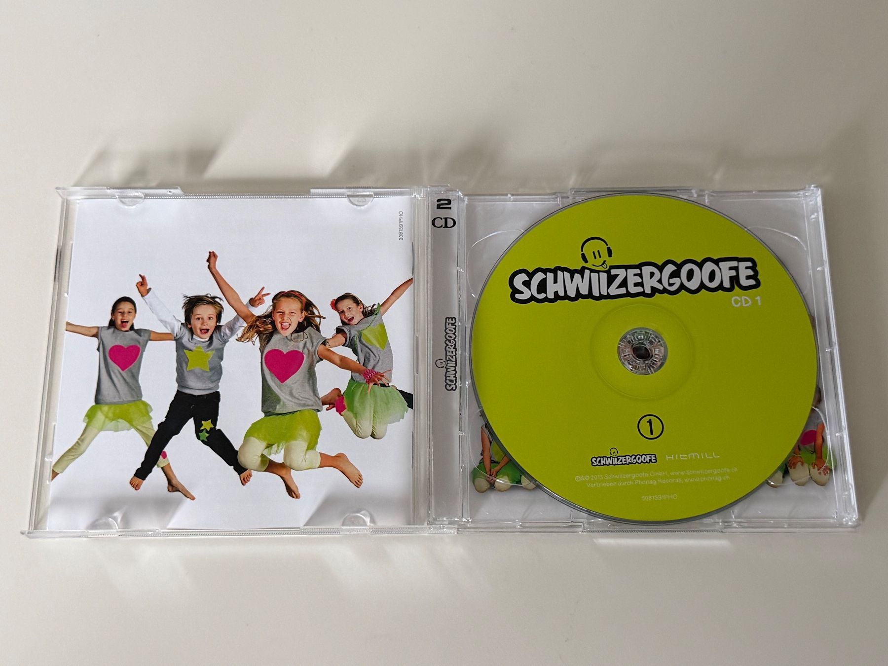 CD: Schwiizergoofe 1 CD Doppel-CD "vo Chind für Chind" – Usato da Altstätten SG venduto da sheamus 1