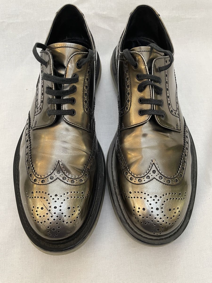 Scarpe per cavalli: PRADA DERBY. 10 / 45   HERREN – Usato da Zürich venduto da Danokiko