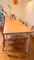 IKEA Esstisch Weiss/Holz von der Pinntorp Serie