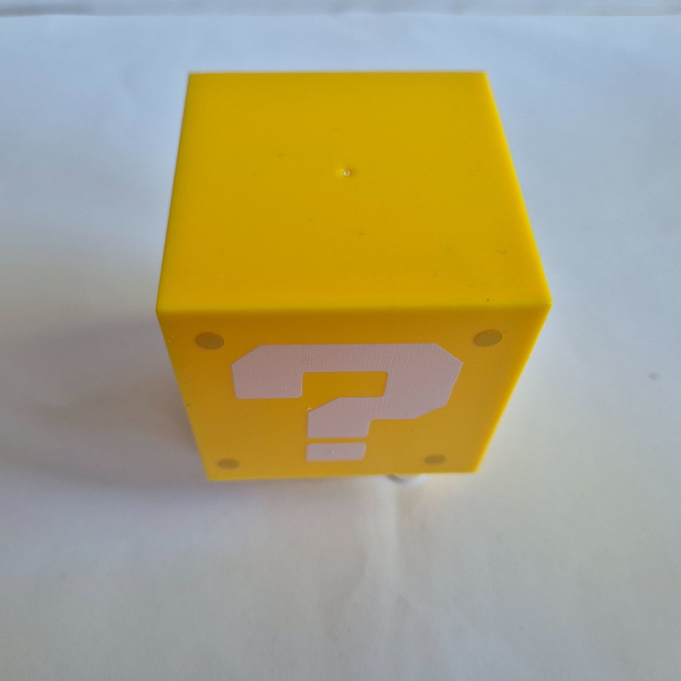 Statuette: Super Mario - Nachtlicht / Lampe - ? Block - k - MER – Usato da Zürich venduto da Mephisto87 2