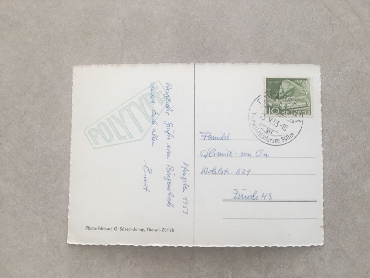 Cartes postales: Ansichtskarten mit Kurortstempel,6 Stück – D'occasion à Appenzell par Murpa 4
