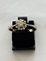 Weissgoldring / Diamant 18 Karat
