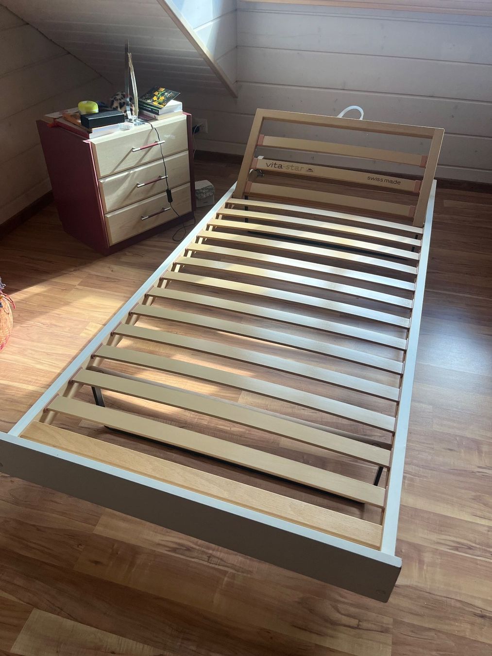 Betten: Lit + matelas – Gebraucht aus Coffrane von Bille3