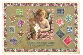 Briefmarkensprache für Verliebte Le Langage des Timbres Amor