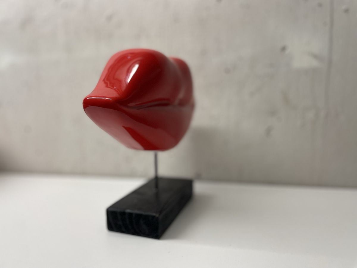 Skulpturen & Statuen: Rote Lippen Skulptur Pop Art Deko – Neu (gemäss Beschreibung) aus Basel von good_forms 3