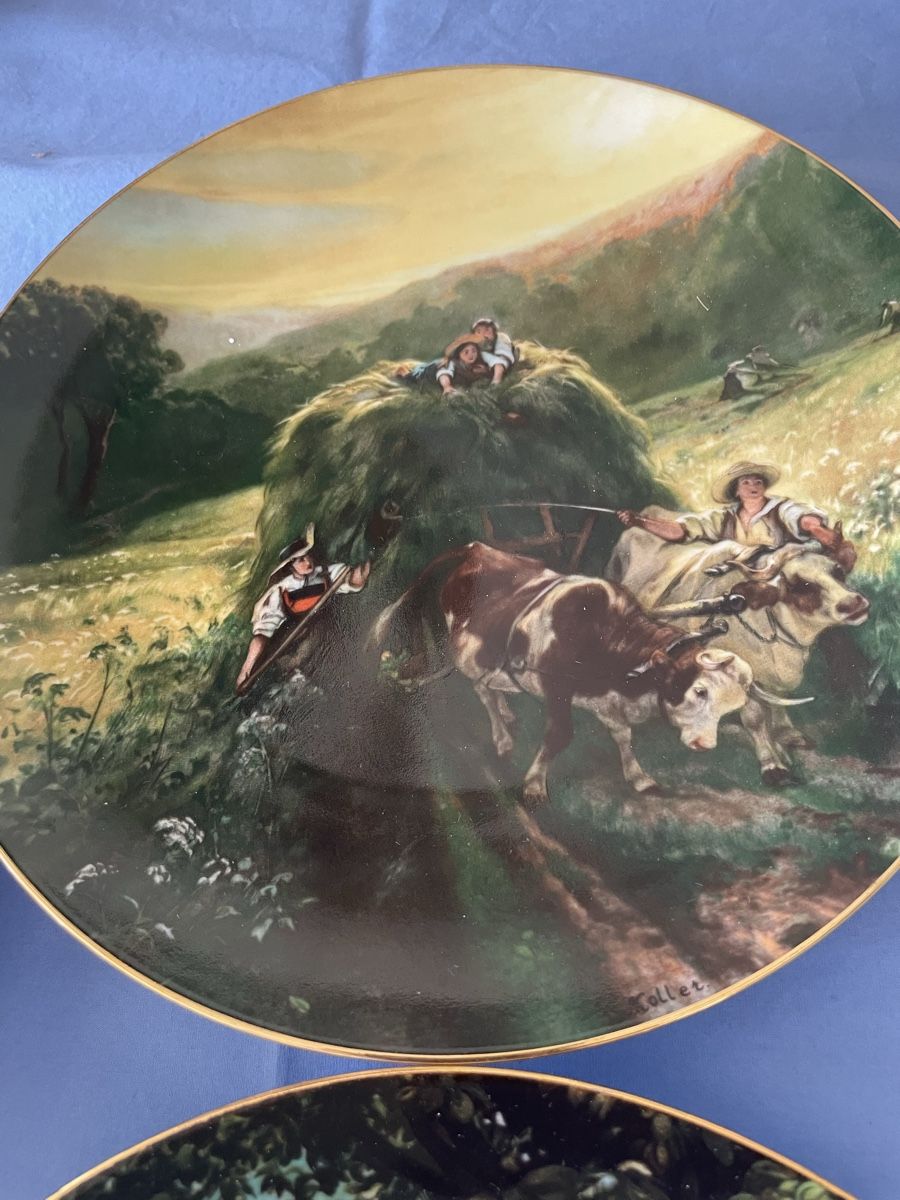 Piatti: Sammlung 18 wandteller der Porzi Langenthal – Nuovo e nell'imballaggio originale da JEGENSTORF venduto da pem_qs2l 1