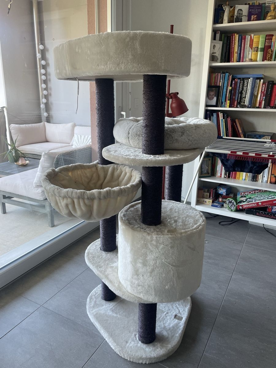 Tiragraffi: Katzenbaum beige  – Usato da Pfungen venduto da PeaseS 1