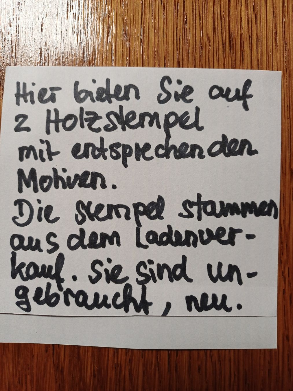 Timbri: 2 Motivstempel – Nuovo (secondo la descrizione) da Gächliwil venduto da lesidees 4