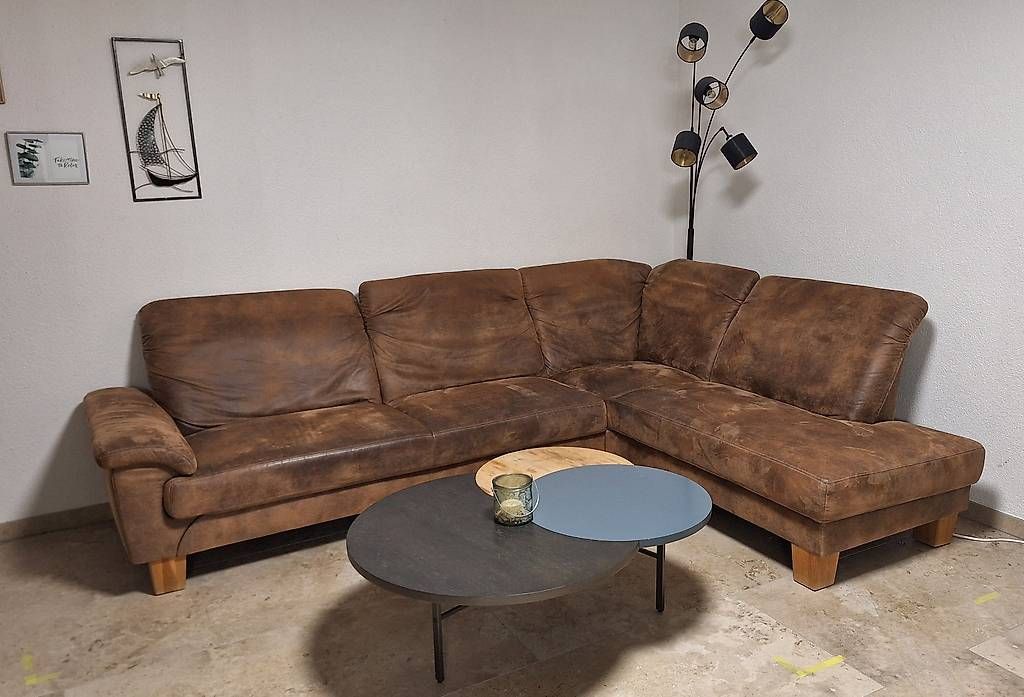 Divani: Sofa 215x288 braun mit Boxspring-Polster – Usato da Würenlingen venduto da Rgringo 1