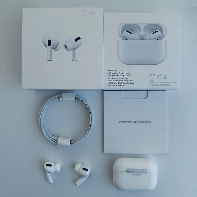 Apple Kopfhörer: Original Apple AirPods Pro 1 Gen. Wireless Lightning C Kabel – Gebraucht aus Basel von MY.AIRPODS.SHOP 1