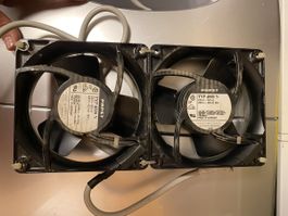2x Ventole Papst Typ 4850 N 230V 9W - Ottime Condizioni