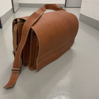 Grosse Aktentasche/ Lehrertasche aus Leder