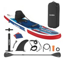 2in1 Stand-Up Paddle Board rot/blau