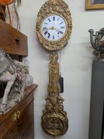 Antike Morez Comtoise Uhr Boissonnet à Serrieres Prunkpendel
