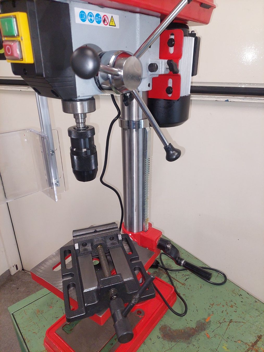 Trapani: Tischbohrmaschine SB4115N-400V – Nuovo e nell'imballaggio originale da Aarwangen venduto da Maschinenhandelkulms 3