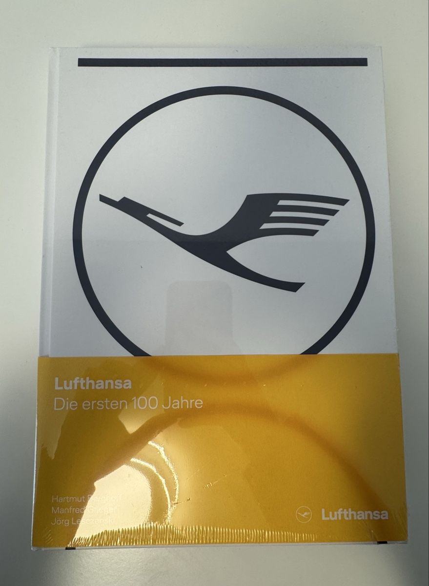 Libri: Buch 100 Jahre Lufthansa – Nuovo e nell'imballaggio originale da Zürich venduto da deb_3456