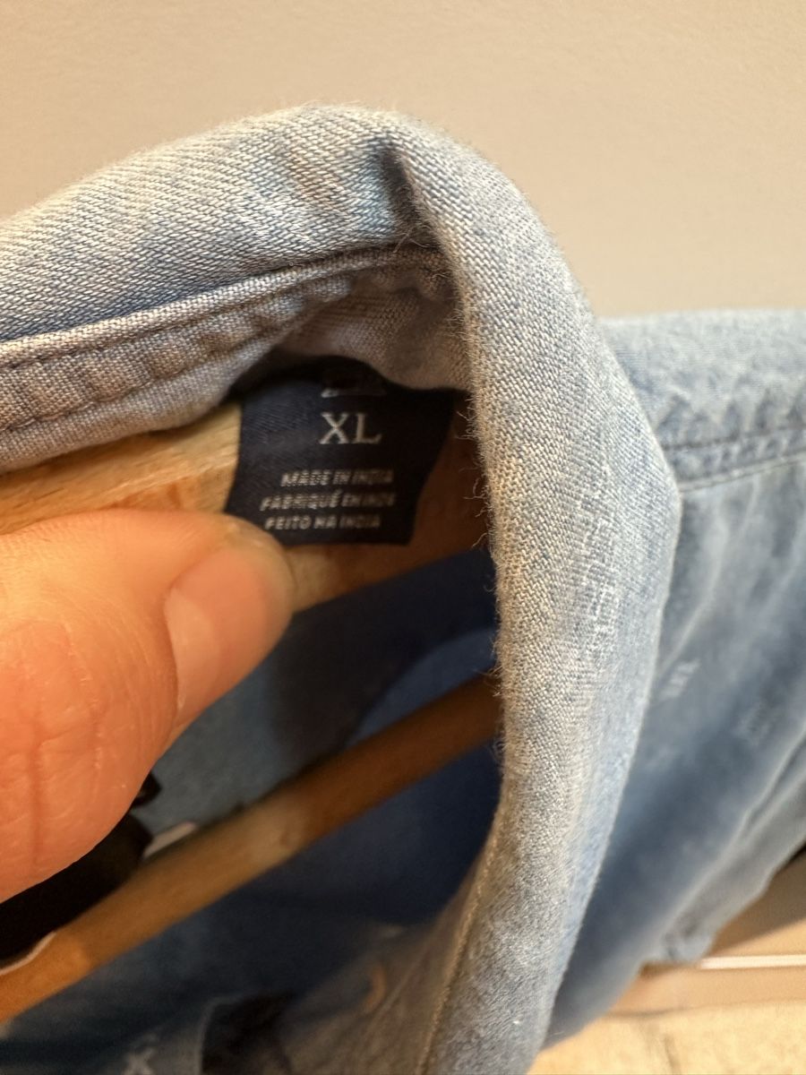 Camicie: Scotch & Soda Herren-Hemd Hellblau Gr. XL – Usato da Therwil venduto da jonasiw 9