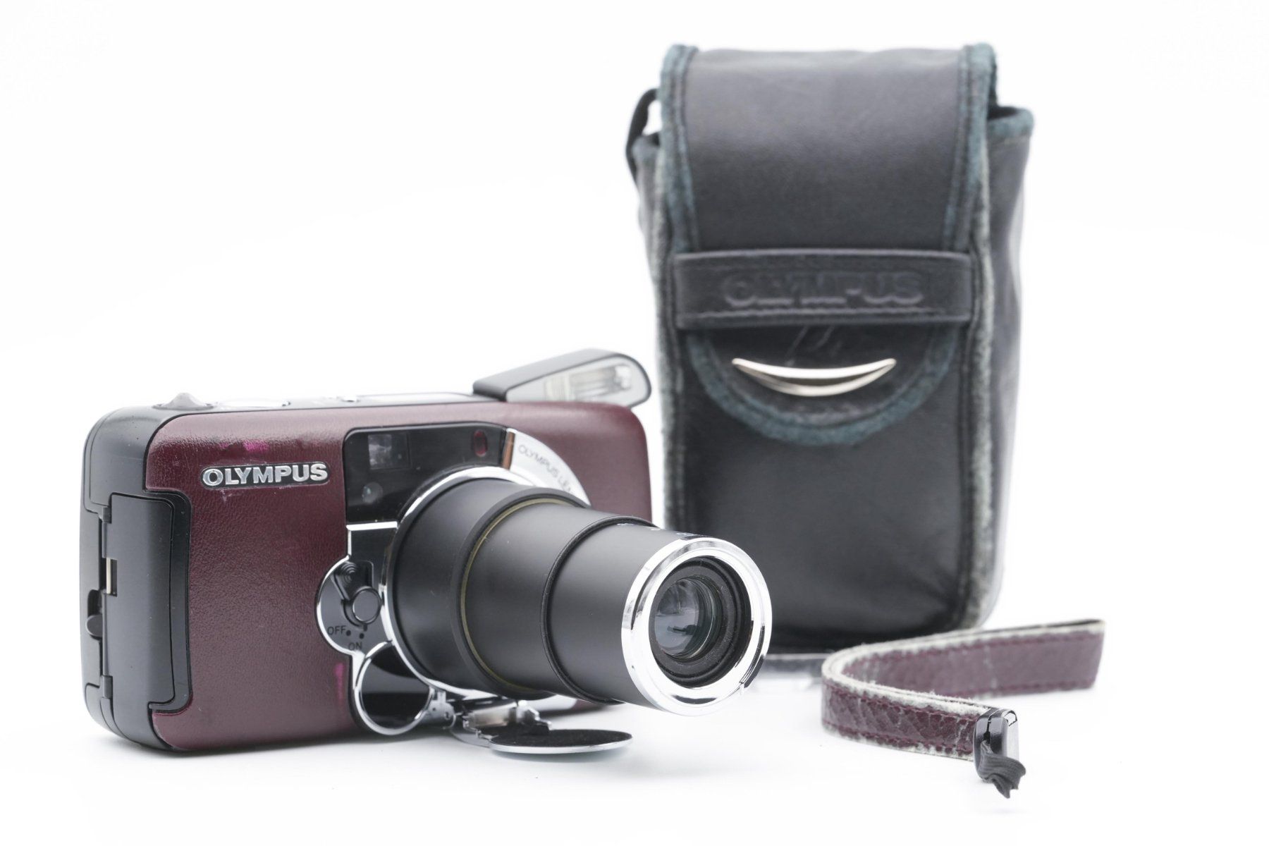 Olympus Fotocamera: Olympus LT Zoom 105 Analog Kamera + Tasche – Usato da Bern venduto da Shutter-Palace 1