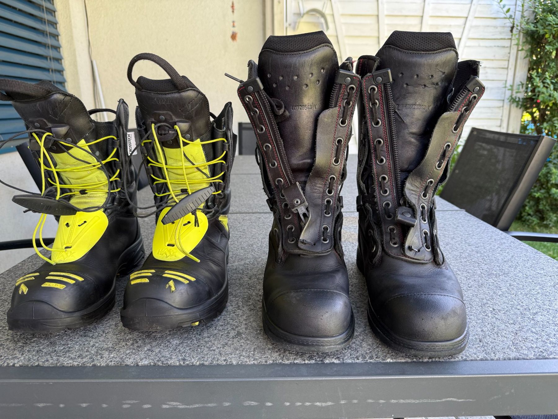 Haix Herrenschuhe: Haix Feuerwehrstiefel – Gebraucht aus Huttwil von Fireman71