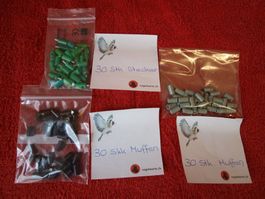 60 Stück  Muffen 30 Stecker von Märklin Gebraucht Total 90