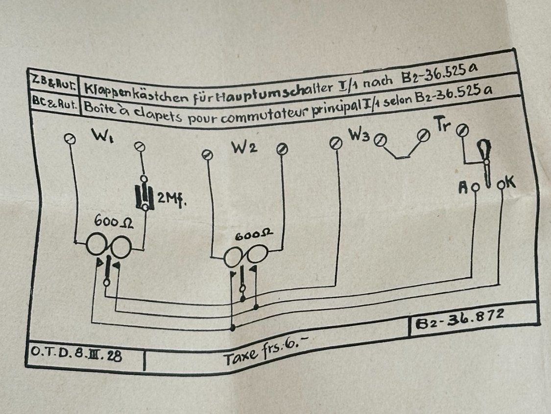 Téléphones: Klappenkästchen Hauptumschalter antike Telefontechnik – D'occasion à Luzern par Lager6640 8