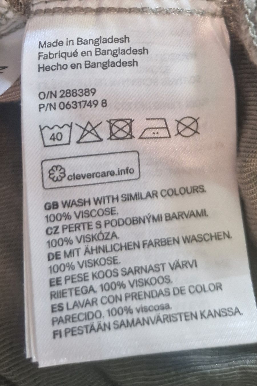 C&A Vestiti & Gonne: H&M L.O.G.G. Kleid in Khaki Gr. 140 – Usato da Muri b. Bern venduto da rol_xtf8 5