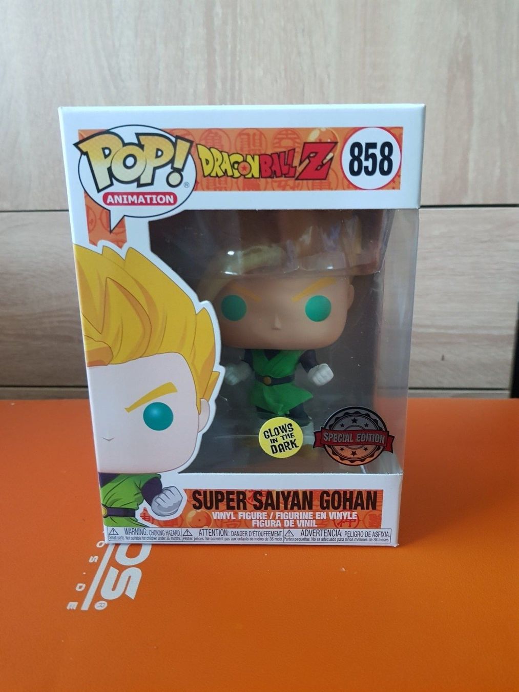 Funko Figuren: Funko Pop Dragonball Z Super Saiyan Gohan GITD SE 858 – Gebraucht aus Klingnau von Fee1960