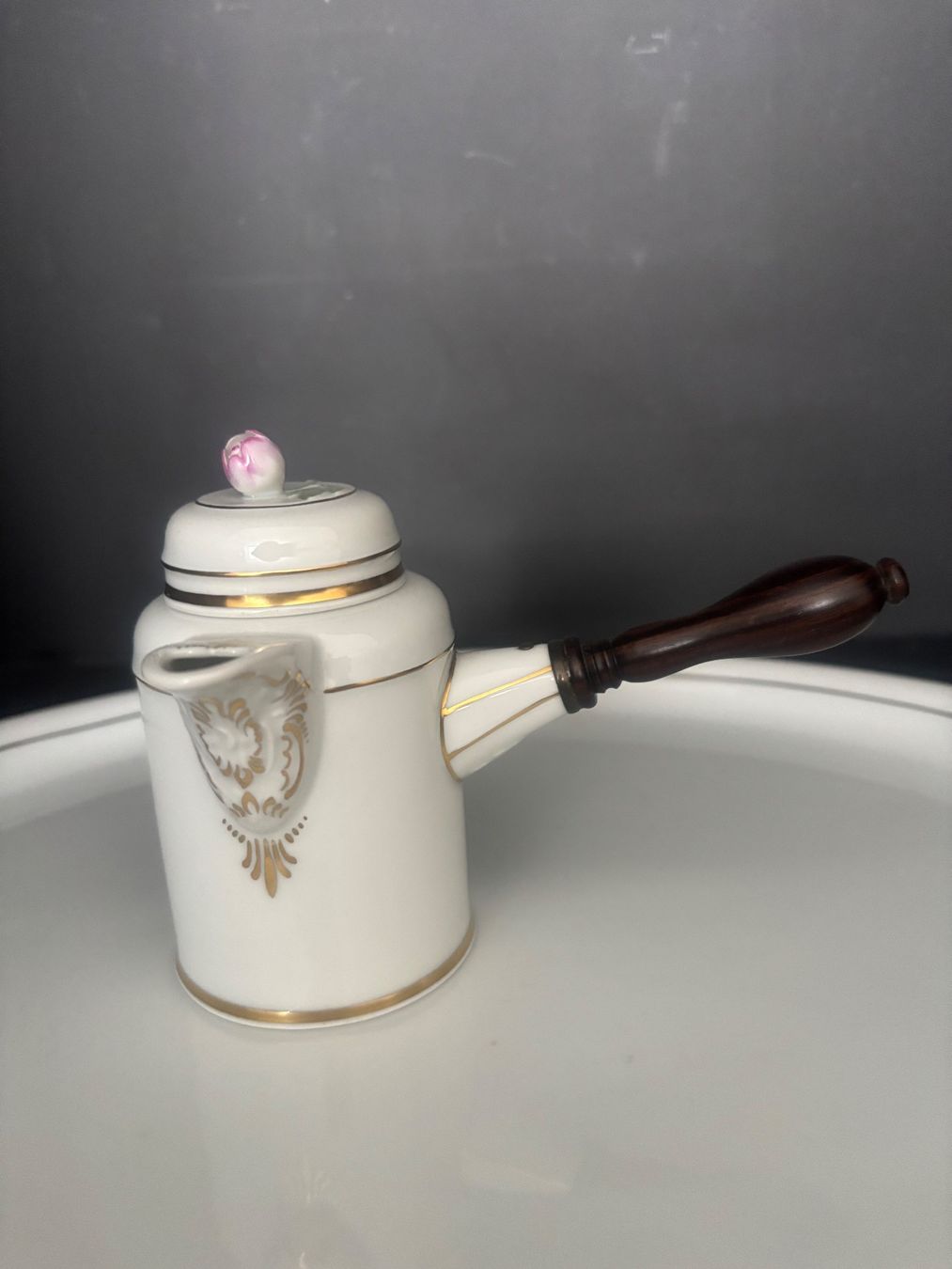 Fürstenberg Set di piatti: Vintage Chokolate Set "Lesen", Barbara Walters Kollektion – Usato da Bettwiesen venduto da Raisa1973 3