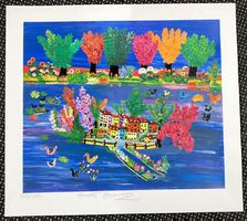 Serigrafie handsigniert Bruno Rovesti      (ID b3887)
