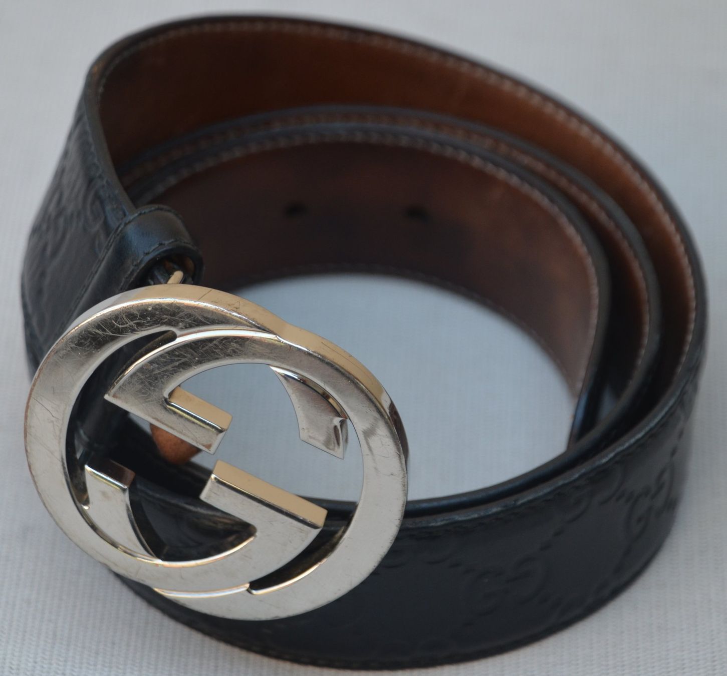 Louis Vuitton Cinture: Gucci Monogram Gürtel / ceinture – Usato da Collonges venduto da Auganien 2