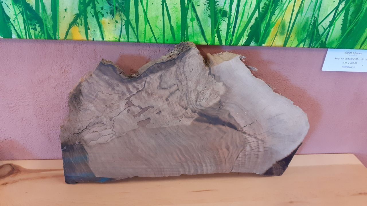 Articoli in legno: Baumscheibe Birnbaum gedämpft geölt – Nuovo (secondo la descrizione) da Jona venduto da Josefdobler 4