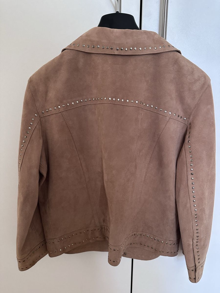 Giacche: Uterqüe Suede Jacket, size M, studded, Western Style – Nuovo e nell'imballaggio originale da Binningen venduto da can_s2yh 2